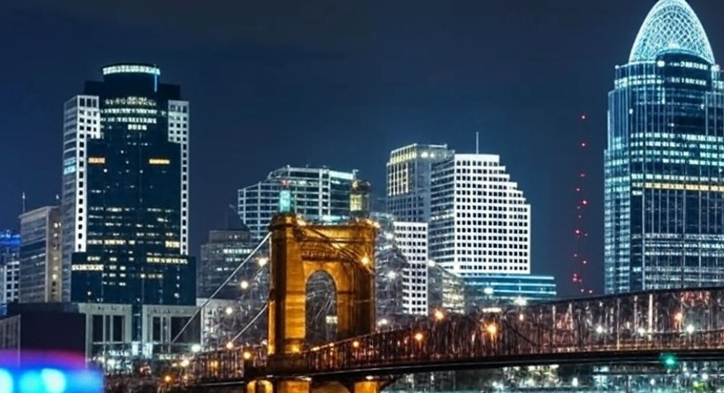 Cincinnati's riverfront